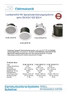CS-DL 165 -EN 54 bis CS-DL 20130 - EN 54-Logo